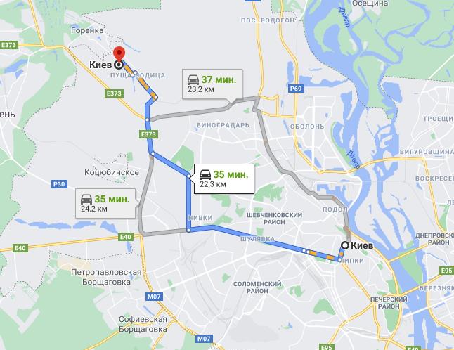 Маршрут вихідного дня: яскраві локації неподалік від Києва для подорожі автомобілем