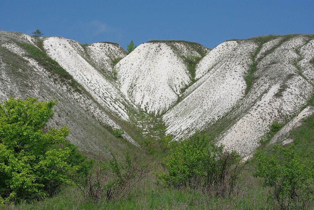 Меловые горы гродно фото