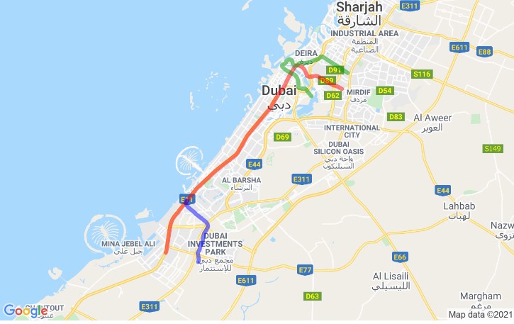 &quot;Золоті&quot; карти та віп-вагони: як працює транспорт в Дубаї