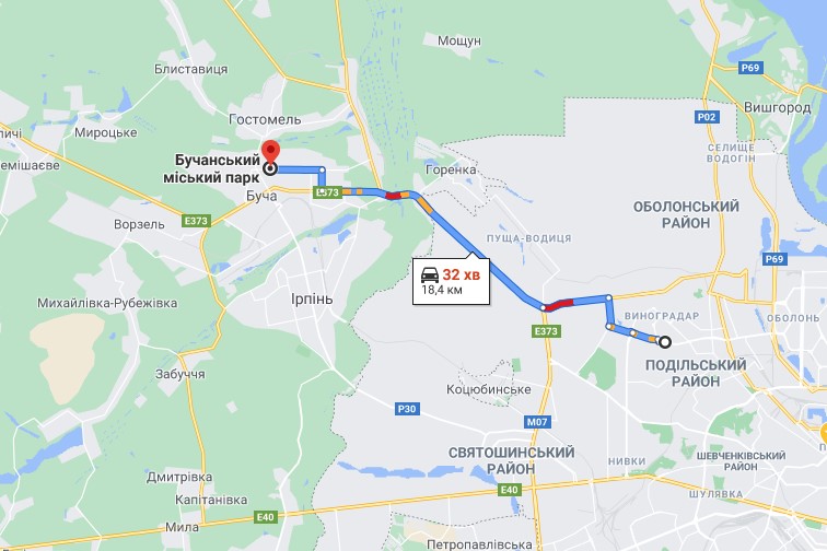 Маршрут вихідного дня: яскраві локації неподалік від Києва для подорожі автомобілем