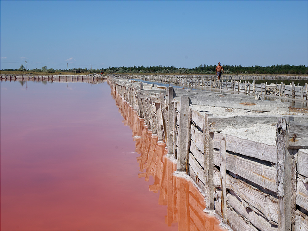 &quot;Заграничные&quot; чудеса в Украине: пять розовых озер, которые поражают красотой