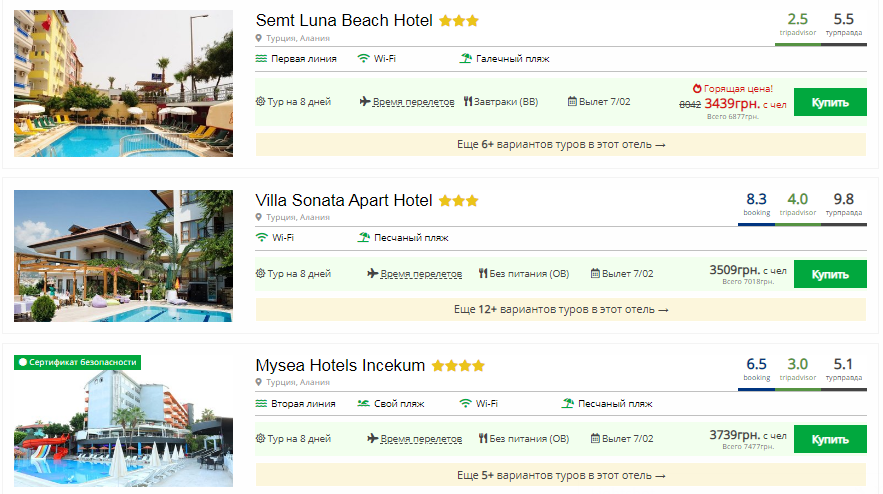 Рекордні знижки: скільки коштують гарячі тури на Середземне море взимку