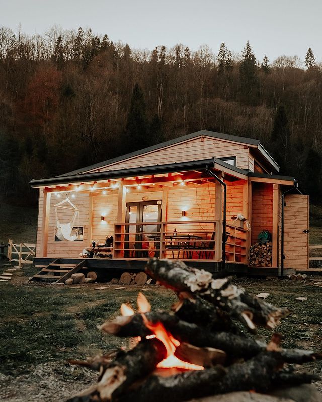 Секретные домики в Карпатах: стильные уютные отели для отдыха на выходных