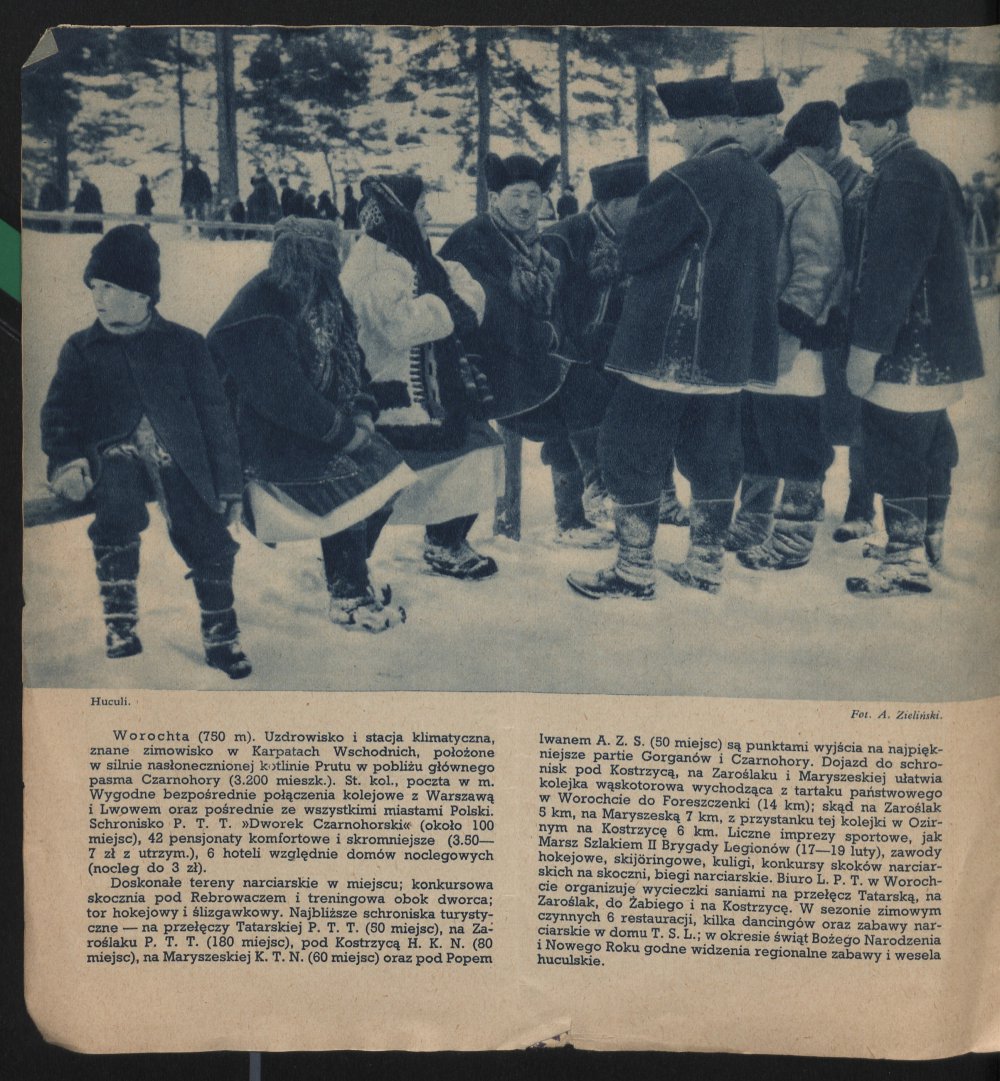 Як рекламували відпочинок в Карпатах у 1938 році. Знайдено раритетні фото