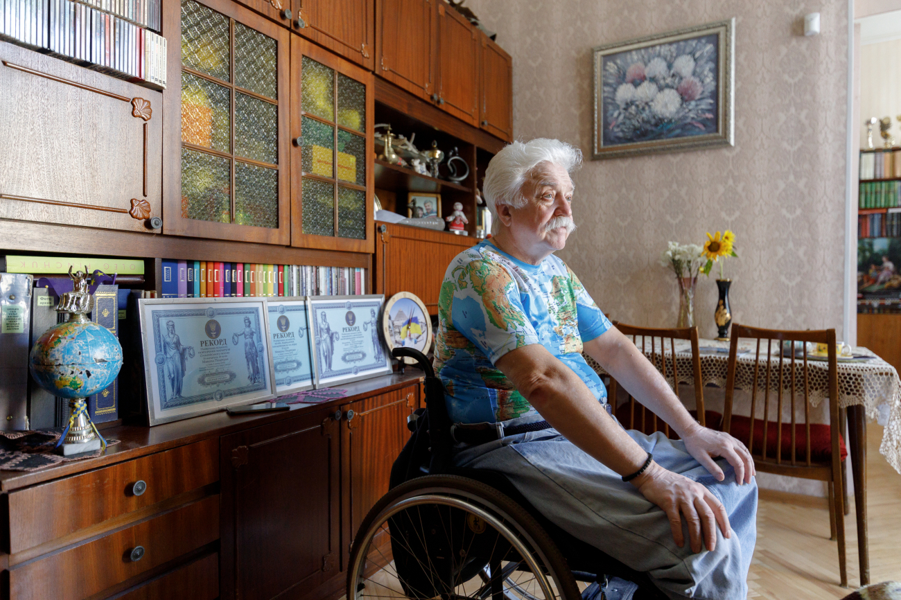 "Подорожі – це все моє життя". Микола Подрезан побував у 70 країнах, у більшості з них – на візку