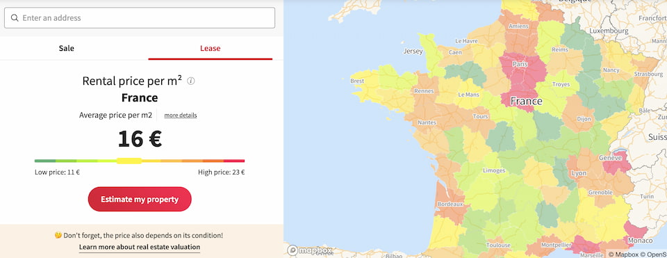 От 2000 евро в столице. Во сколько обойдется аренда жилья во Франции