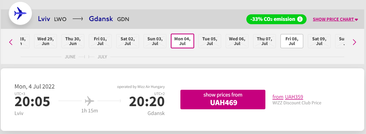 WizzAir возобновляет продажу билетов в Украине: какие аэропорты в списке