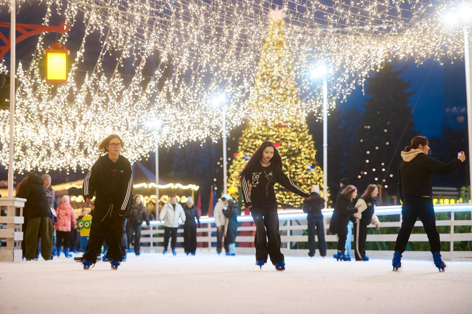 &quot;Зимова країна&quot; на ВДНГ: мегакаток, домик Санты и другие развлечения для всей семьи