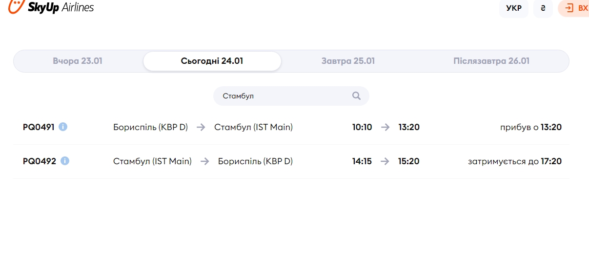 Украинские туристы не могут вылететь из Стамбула: в чем причина
